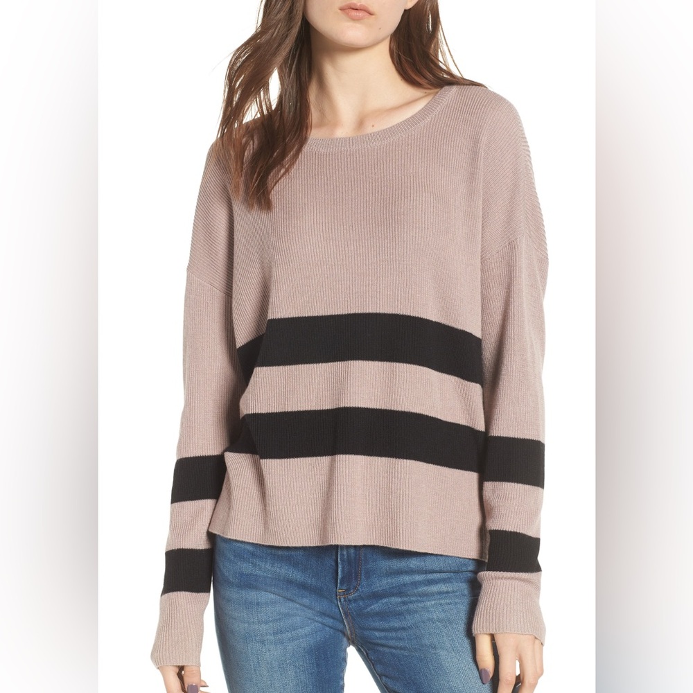 BP. Varsity Stripe Sweater
